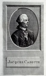 Muotokuva kirjailijasta Jacques Cazotte 1720-1792, 1700-luku.