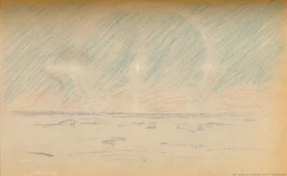 Moon-Ring ja näennäiskuut ja ehdotus vaaka-akselista, 24. marraskuuta 1893, 1987