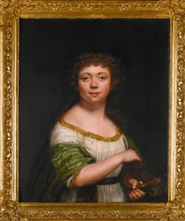 "Omakuva, 21-vuotias", Lisiewska, Friederike Julie (1772-1856)