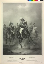 Ratsumuotokuva Nicolaus I (litografia)
