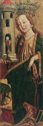 St. Barbara (sisällä) ja St. Cassian (ulkopuolella)