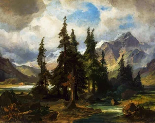 Norjan maisema.