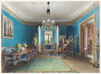 Sininen huone, Schloss Fischbach