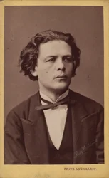 Säveltäjä Anton Rubinsteinin muotokuva 1829-1894, n. 1870.
