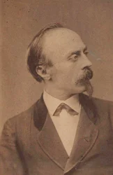 Muotokuva säveltäjä Hans von Bülowista 1830-1894, n. 1875.