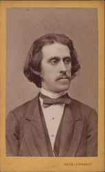 Muotokuva säveltäjä Josef Straussista 1827-1870, n. 1868.