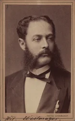 Säveltäjä Wilhelm Westmeyerin muotokuva 1829-1880.
