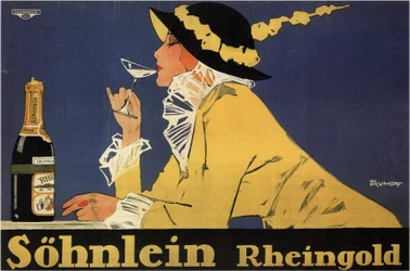 kuohuviinin mainonta Sohnlein Rheingold