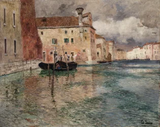 Venetsia, noin 1899 (öljy kankaalle).