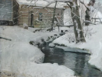 Talvi Stordin saarella (maalaus)