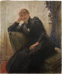 Naisen muotokuva (Therese Karlin muotokuva)