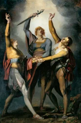 Kolme konfederaatiota valassa Rütlissä, 1779-1781.