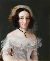 Muotokuva Jelizaveta Aleksejevna Benkendorfista, os Janova, 1845