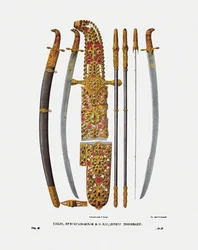 Kiovan suurprinssi Vladimir II Monomakhin sapeli, 1840-luku
