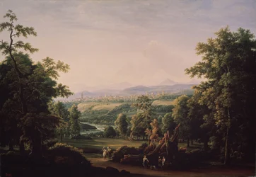 Maisema lähellä Berniä, 1817