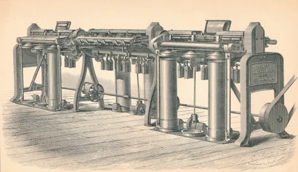 Piirustuskehys, Platt, Brothers & Co. Oldham