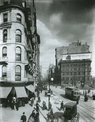 Broadway pohjoiseen osoitteesta 24th Street, New York City