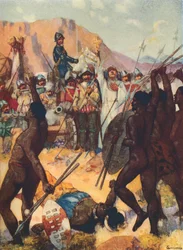 "Barreto taistelee kafireja vastaan", 1909