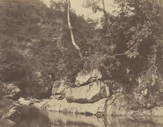 Escena fluvial, c. 1855. finlandès