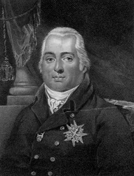 Ludvig XVIII, Ranskan kuningas, 1800-luku.