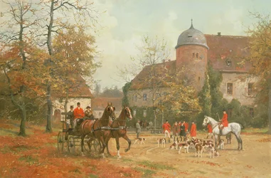 Saapuminen metsästykseen, 1800-luku