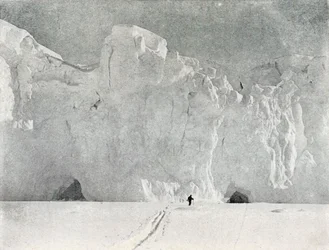 Face of a Glacier in Victoria Land, c1911, 1913.