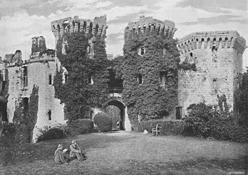 Raglan Castle: The Gateway, 1896