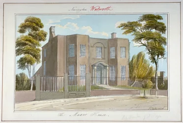 The Manor House, Newington, Southwark, Londres, 1826 finlandès