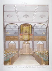 Kappeli Philanthropic Society Institutionissa London Roadilla, Southwarkissa, Lontoossa, 1825
