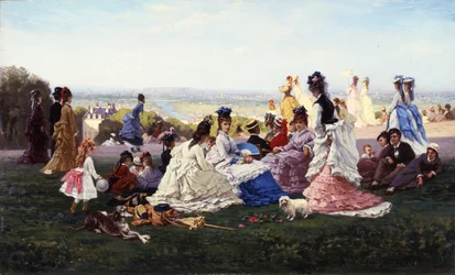 Sunnuntai Bellevuessa, 1874
