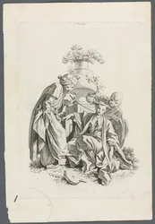 Aistit: Kosketus Boucherin jälkeen, 1700-luku.