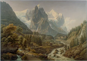 Wetterhorn ja Rosenlaui