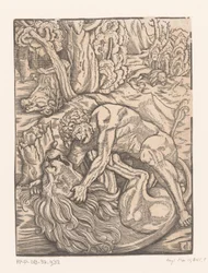 Hercules taistelee Nemean leijonaa vastaan Labors of Hercules (sarjan nimi)