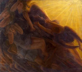 Enkelien lankeemus, triptyykki