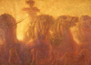 Auringon vaunut eli kaupankäynnin riemuvoitto, 1907