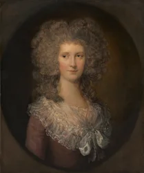 Anne Joliffen muotokuva, noin 1780 (öljy kankaalle).