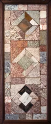 Päällystys, - (Opus sectile marmorista)