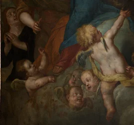 Seurakuntakirkko (Sint-Walburgakerk). Maalaus. Gaspar de Crayer. 1652
