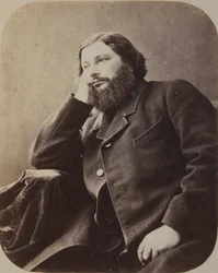 Gustave Courbet, noin 1866.