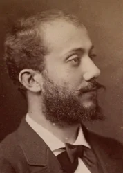 Muotokuva säveltäjä Alexandre Luiginista 1850-1906, 1900.
