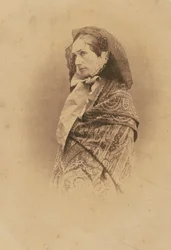 Oopperalaulaja Rosine Stoltzin muotokuva 1815-1903, 1855-1859.