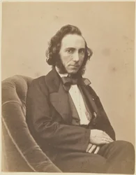 Viulisti ja säveltäjä Ernesto Camillo Sivorin muotokuva 1815-1894, 1854-1855.