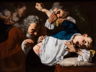 Operaatio, noin 1753/54 (Öljy kankaalle)