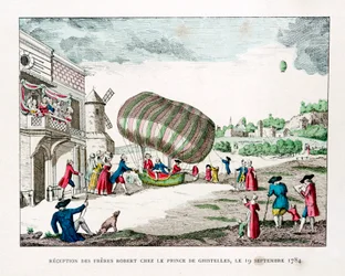 Ghistellesin prinssi Robert Brothersin vastaanotto vuonna 1784, 1887