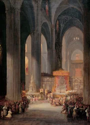 Corpus Christi -kulkue Sevillan katedraalissa
