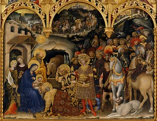 Tietäjien kumarrus, 1423