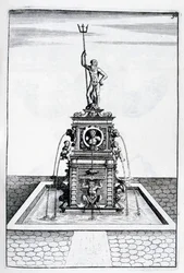 Suihkulähteen suunnittelu, 1664