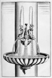 Koristeellinen suihkulähdesuunnittelu, 1664