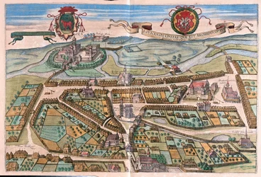 Lowicz, Puola - Georg Braunin "Civitates Orbis Terrarum", Köln 1617.