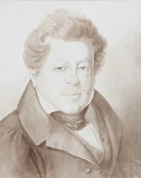 Aleksanteri Ivanovitš Turgenevin muotokuva 1784-1845, 1833